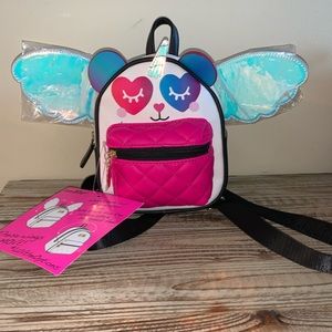 Betsey Johnson Winged Unipanda Backpack
